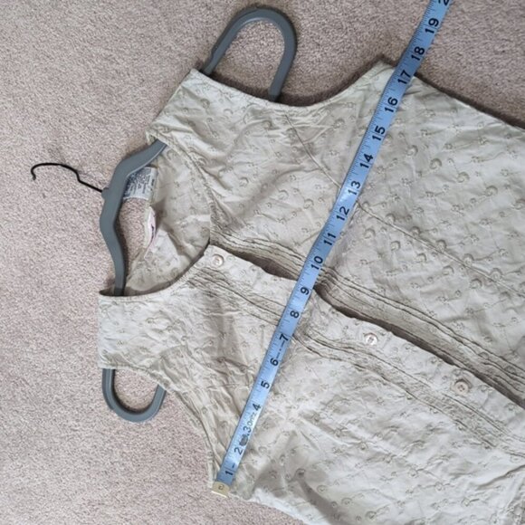 Faded Glory Vintage 90s Y2K Embroidered Boho Cottage Forest Sleeveless Top S - Picture 4 of 6